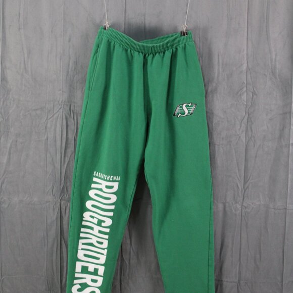 Sakatchwan Roughriders Sweatpants (VTG) - Leg Script Graphic - Men's Medium - Picture 4 of 6
